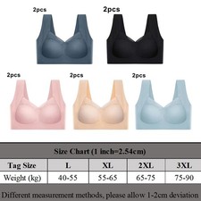 Large Size Seamless Push Up