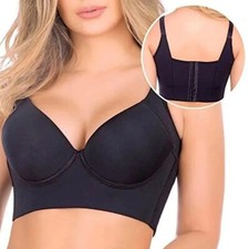 PlusSize Push Up Bra Deep Cup