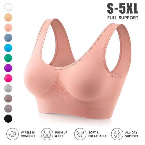 Womens soft wireless push - wireless,