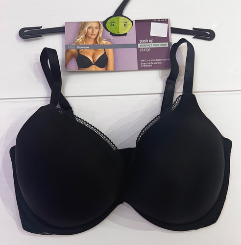 Push plunge bra - up,