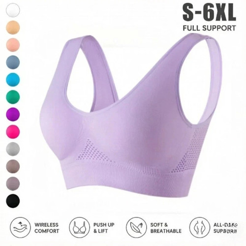 Womens soft wireless - push, up