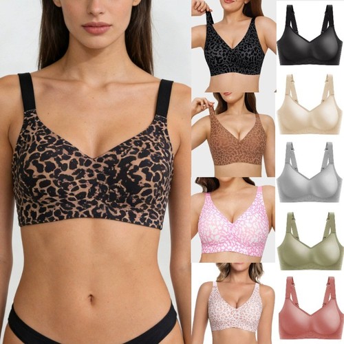 Womens soft wireless push - push, up